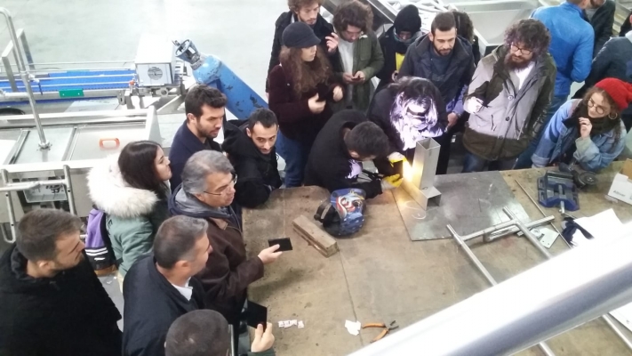 THE VISIT OF EGE UNIVERSITY FACULTY OF AGRICULTURE AND THE DEPARTMENT OF AGRICULTURAL MACHINERY & TECHNOLOGIES ENGINEERING TO ÇINARLI MAKİNA