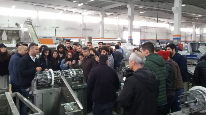 THE VISIT OF EGE UNIVERSITY FACULTY OF AGRICULTURE AND THE DEPARTMENT OF AGRICULTURAL MACHINERY & TECHNOLOGIES ENGINEERING TO ÇINARLI MAKİNA