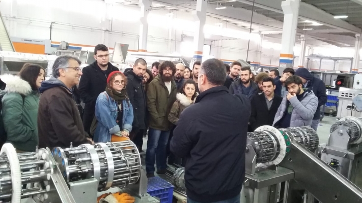 THE VISIT OF EGE UNIVERSITY FACULTY OF AGRICULTURE AND THE DEPARTMENT OF AGRICULTURAL MACHINERY & TECHNOLOGIES ENGINEERING TO ÇINARLI MAKİNA